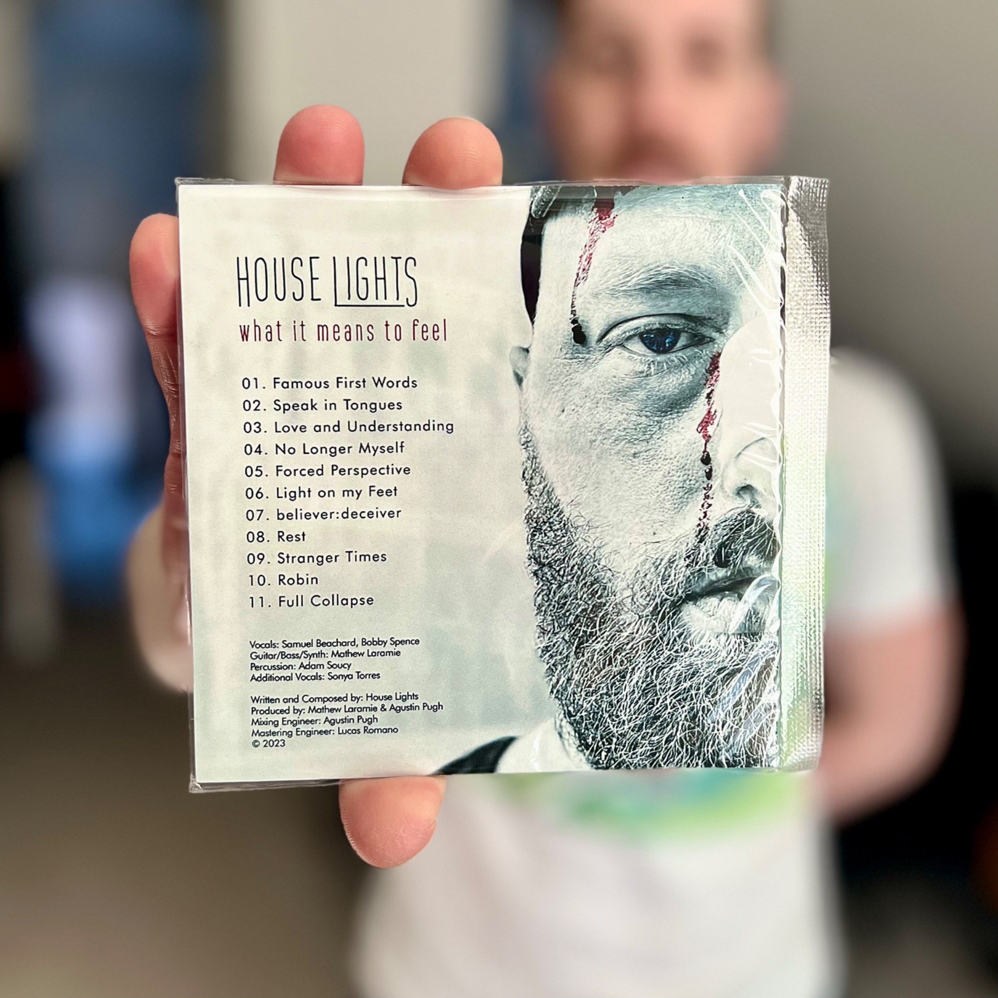 What It Means to Feel CD back view